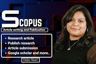 write peer reviewed journal papers, conference paper, scientific scopus paper