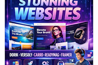design dorik versoly carrd readymag framer webflow websites