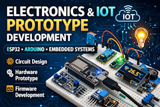 design and develop an electronics or iot hardware prototype