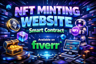 build token, nft minting website, nft marketplace, dex, coin, smart contract