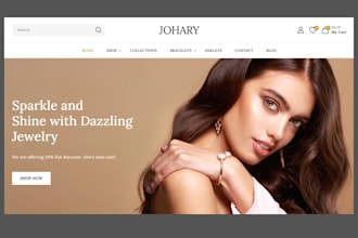build jewelry shopify store jewelry website jewelry fashion store necklace store