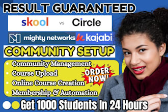 do skool community course setup mighty network skool membership and automation