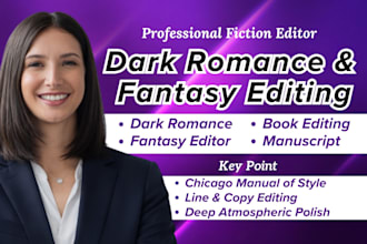 be your professional dark romance and fantasy book editor