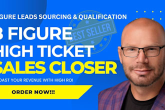 do sales representative 8 figure high ticket sales closer online sales leads