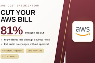 optimize and reduce your AWS cloud costs as a certified cloud engineer