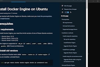 fully configure your server inside docker, linux, ubuntu, unraid server, macos