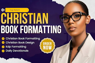 format christian ebook or devotional for kdp paperback and ebook formatting