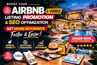 promote airbnb listing SEO to boost bookings vrbo