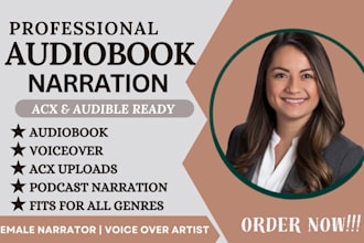 narrate your dark romance or fantasy audiobook in a deep captivating voice