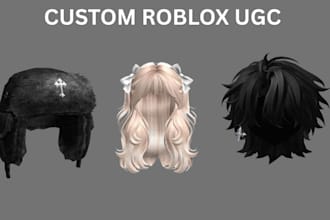 create roblox ugc accessories layered clothing, chain model, hat