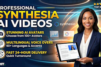 create professional ai avatar videos using synthesia