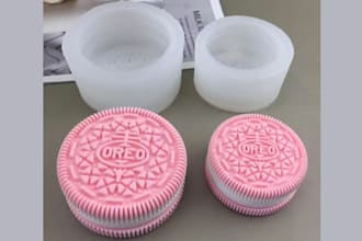 design a 3d printable mold for silicone, resin, chocolate, candle, and soap