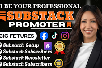 setup substack newsletter, substack account, substack coach article writer