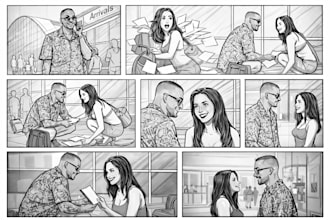 storyboard artist commercial film animation game music videos for presentation