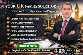 handle divorce, custody and parental disputes as your UK family solicitor
