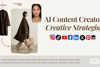 create ai lifestyle content for brands and ecommerce
