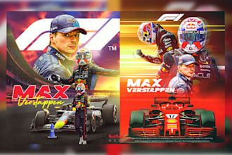 design sports poster graphics for teams, clubs, and events
