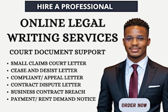 draft UK small claims court demand letter contract breach compliant legal letter