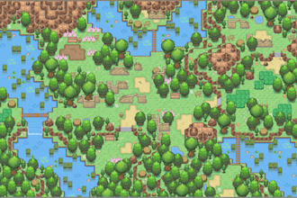 create pixel tileset, tilemap top down tileset indie game props, gen 3,4,5