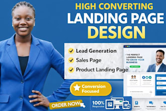 design landing page sales funnels wordpress landing page design