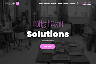 build a modern custom website from scratch without wordpress