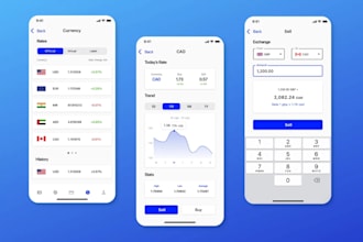 build currency exchange app like xe currency with global payments, rate alerts