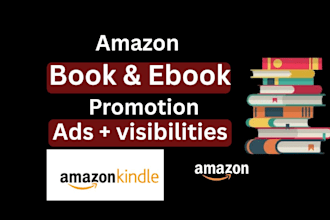 run amazon KDP ads and kindle promotion for your ebook