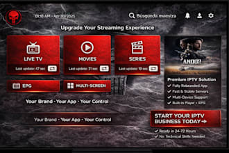 white label iptv apps, xciptv, ibo player, smarters, tivimate with built in VPN
