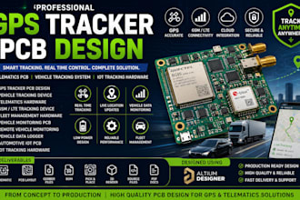 design gps tracker pcb, telematics hardware and vehicle tracking systems