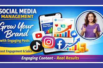 facebook social media manager content creator and marketing virtual assistant