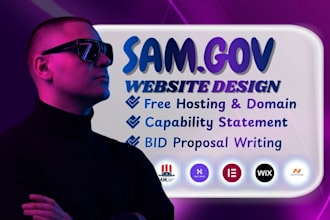 do government contract website, capability statement for federal contractor