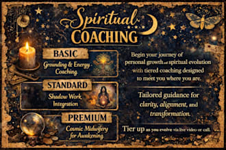 provide intuitive spiritual coaching