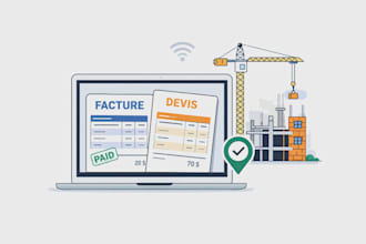 creer un tableau excel pro pour devis batiment et suivi de chantier