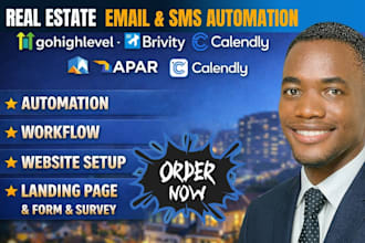gohighlevel real estate website brivity automation crm apar calendly integration
