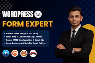 create or fix wordpress forms, contact forms and SMTP issues