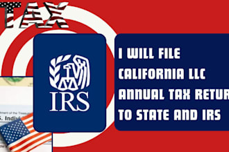 file california llc annual tax return to state and irs
