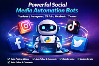 social media bot, tiktok bot, instagram bot, facebook bot, youtube, tik tok bot