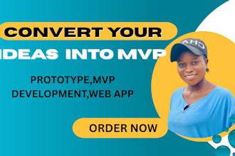 turn your idea into a working mvp app or prototype ai powered for setup
