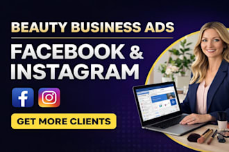 run facebook and instagram ads for your beauty business