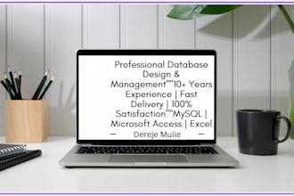 design and manage a professional database for your business