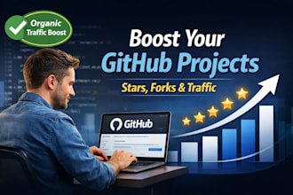 grow your github project with expert organic promotion
