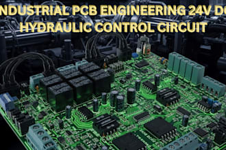design industrial pcb for 24v dc hydraulic control and marine systems