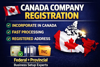 register canada company, canada incorporation and business registration