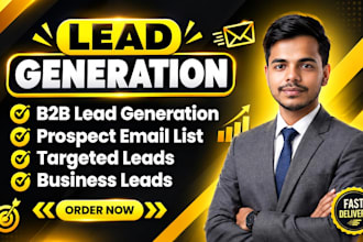 do b2b lead generation, targeted email list and cold email outreach
