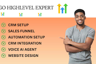 do go highlevel website design automation ghl sales funnel voice ai agent