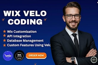 wix velo developer custom wix code wix api integration wix database