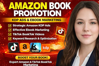 promote your ebook with amazon KDP ads and book marketing