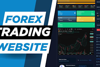 develop forex trading website, stock trading app, web trader CRM, forex broker