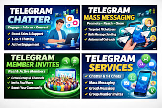 invite targeted members to your telegram group channel, for growth