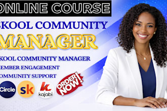 increase skool community members,server promotion, online community setup